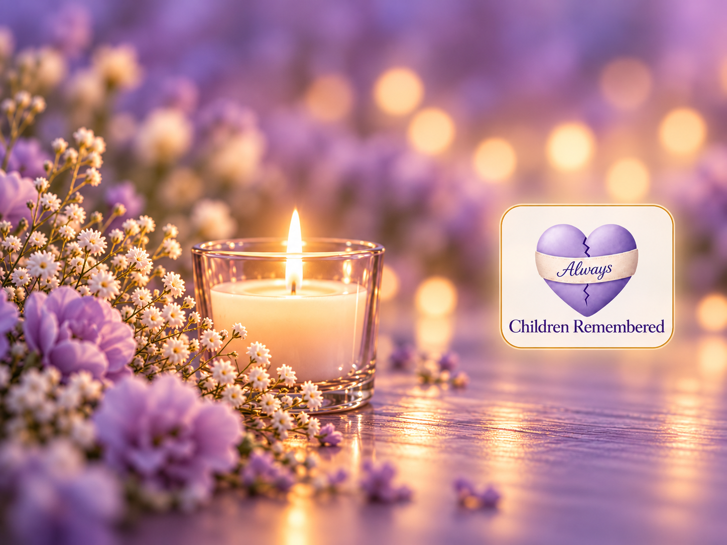 Children Remembered candlelight memorial graphic